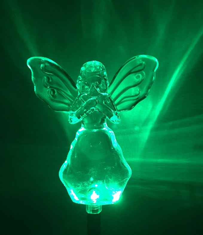 Solar Garden Stake Lights with Color Changing LED or Regular White LED - Image 4
