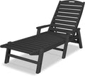 POLYWOOD NCC2280MA-P Nautical Arms Chaise by POLYWOOD