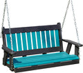 Poly Lumber Wood 4FT Mission Porch Swing Amish Craftsmandship Made in USA HDPE by Unknown