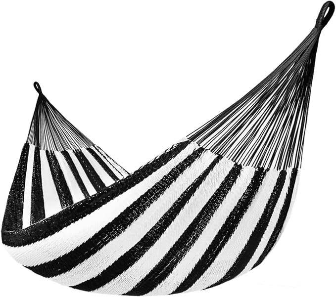 Lazy Daze Hammocks Handwoven Mayan Hammock, 10.5 FT Soft Rope Double Hammocks by LazyDazeHammocks