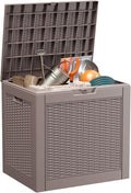 EasyUp 30 Gallon Outdoor Deck Box Waterproof, Lager Patio Storage Box Indoor by EASYUP