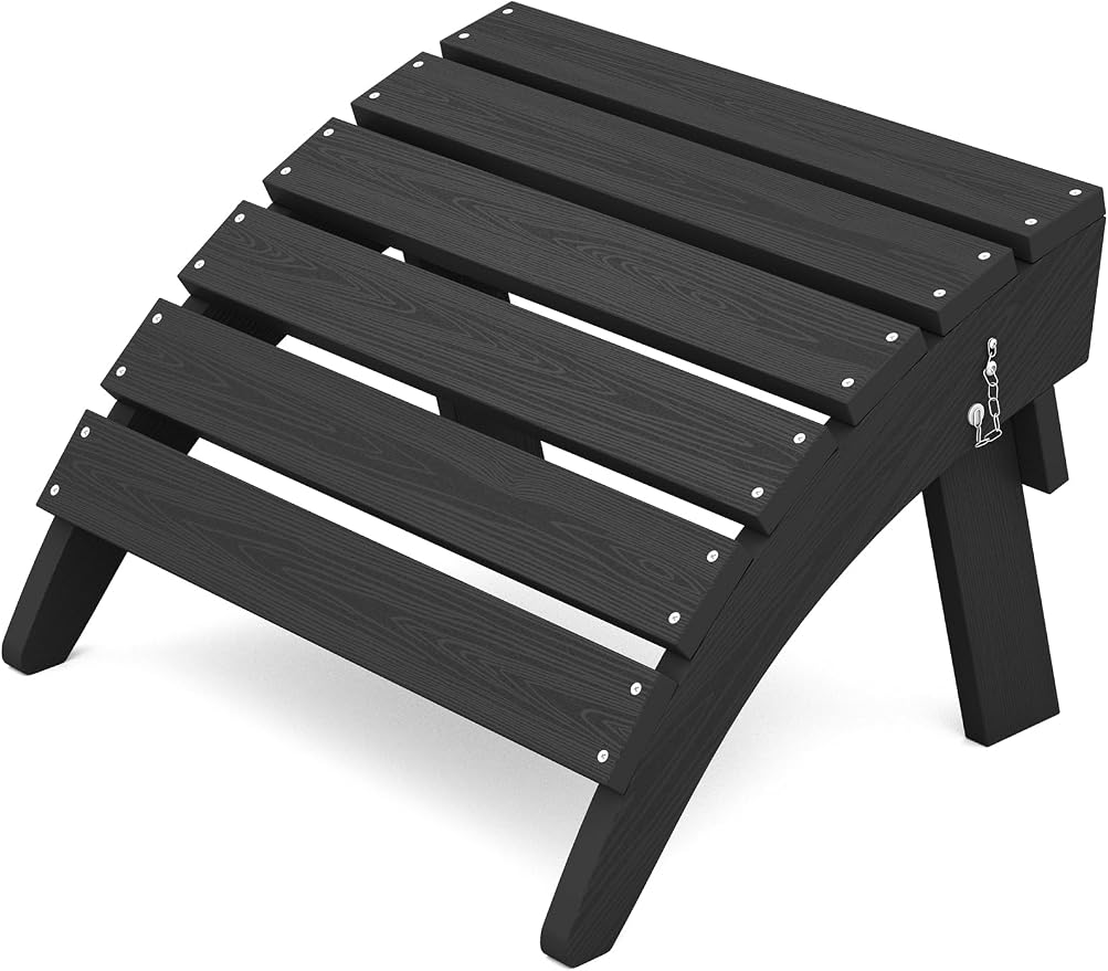 KINGYES Folding Adirondack Ottoman by KINGYES