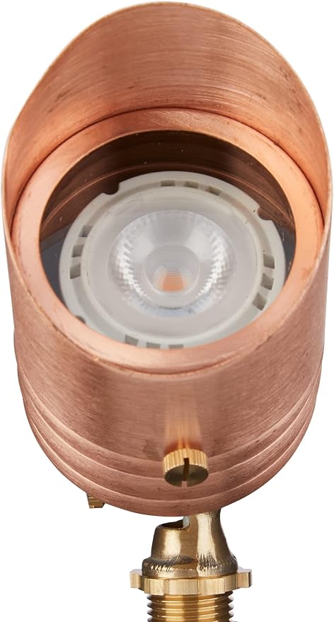 VOLT Fat Boy 12V Solid Copper Outdoor Spotlight - Image 2
