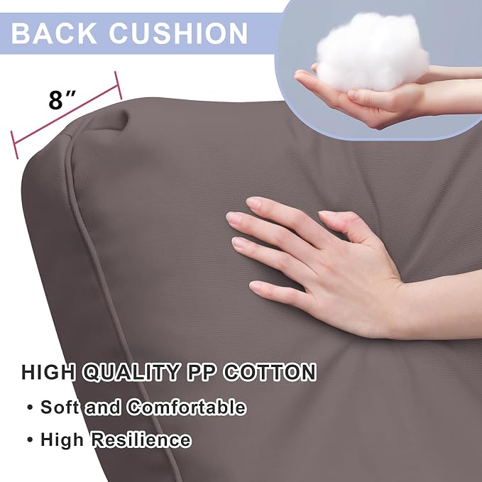 ATR ART TO REAL Outdoor Recliner, Outdoor Wicker Recliner Chair - Image 8