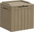 Greesum 31 Gallon Resin Deck Box All Weather Outdoor Storage Boxes by BuynowfromGreesum