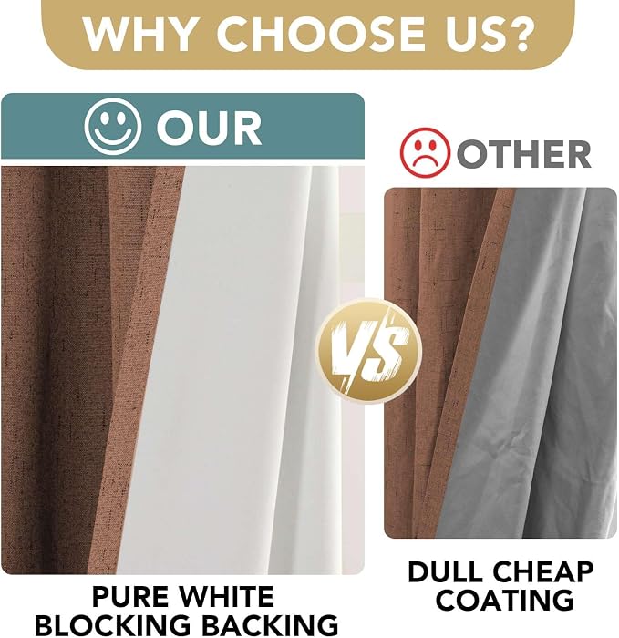 H.VERSAILTEX 100% Blackout Curtains - Image 3