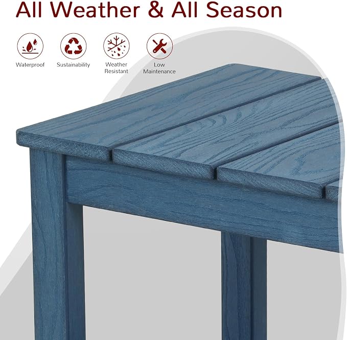 Stoog Outdoor Side Table, All-Weather Adirondack Side Table, Never Fade or Rot - Image 4