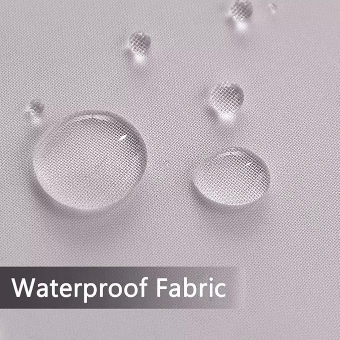SpaceDresser Waterproof Outdoor Sheer Curtains - Image 6