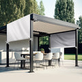 Universal Pergola Replacement Canopy Outdoor Canopy Shade Cover Waterproof by Wowangce