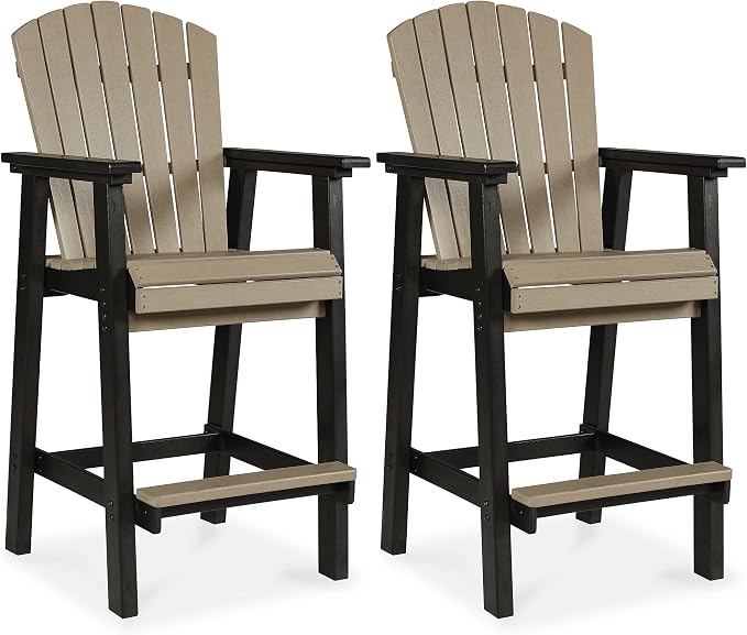 Signature Design by Ashley Fairen Trail 30" HDPE Durable Outdoor Barstool by SignatureDesignbyAshley
