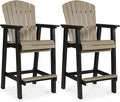 Signature Design by Ashley Fairen Trail 30" HDPE Durable Outdoor Barstool by SignatureDesignbyAshley