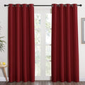 NICETOWN Burgundy Curtains for Living Room by NICETOWN