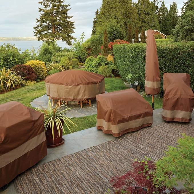 DUCKCOVERS Ultimate Waterproof 58 Inch Deep Loveseat Cover, Patio Furniture - Image 7