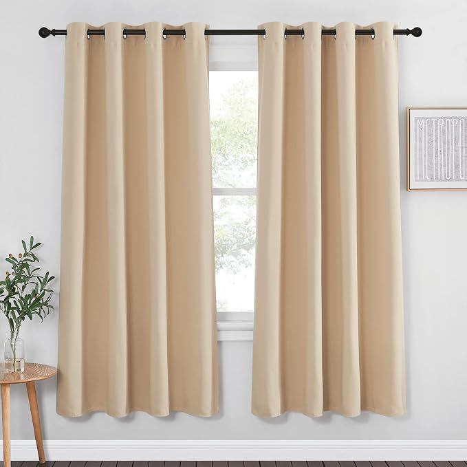 NICETOWN Blackout Drapery Curtain Panel by NICETOWN