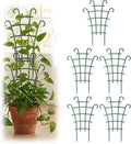5 Pcs Trellis for Potted Plants, Stackable Plant Trellis for Climbing Plants by Unknown