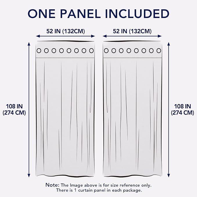 PureFit Outdoor Curtains for Patio Waterproof Weatherproof, UV Resistant - Image 6