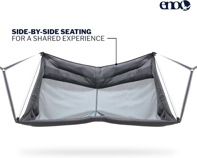 ENO DoubleLoft Hammock Chair Atlantic Blue - Image 3