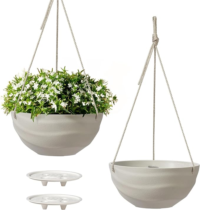 La Jolie Maison 10 Inch Hanging Planters by LaJolieMaison
