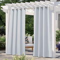 NICETOWN Exterior Winter White Outdoor Curtain by NICETOWN
