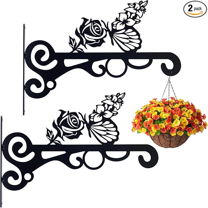 hogardeck Plant Hangers Outdoor Decor, Plant Hooks by HOGARDECK
