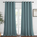 NICETOWN Blackout Greyish Blue Curtain by NICETOWN