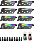5W RGB Retaining Wall Lights 7 inch LED Hardscape Lighting Color Changing Low by DOREIO