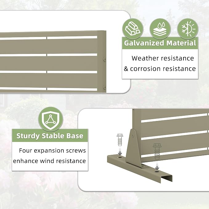 Casaphoria Metal Privacy Screen Outdoor - Image 5