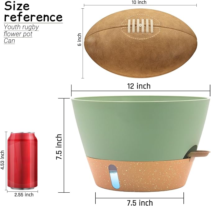 12-Inch Self Watering Planters - Image 2