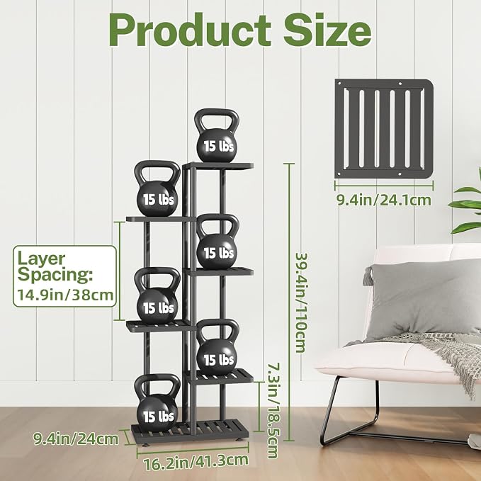 iDavosic.ly Plant Stand Indoor Outdoor, 5-Tier Tall Metal Flower Shelf - Image 3