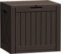 Flamaker Resin Deck Box 40 Gallon Waterproof Outdoor Indoor Storage Box by Flamaker