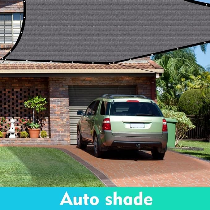 EMERIT 90% Shade Cloth Sun Shade Fabric Privacy Screen Shade Cover - Image 7