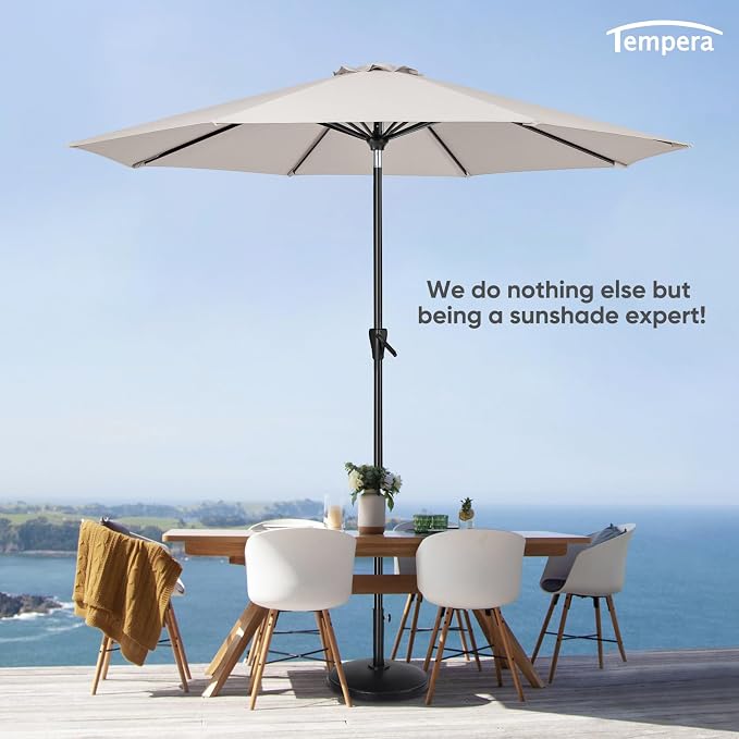 Tempera Patio Market Outdoor Table Umbrella - Image 7