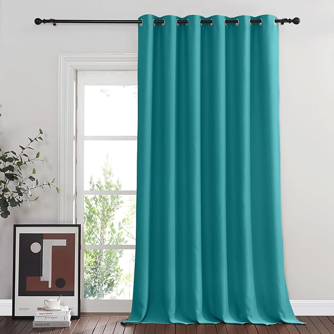 NICETOWN Blackout Sliding Glass Door Curtains, Room Darkening Thermal Insulated - Image 8