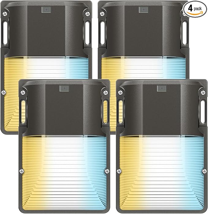CINOTON 30W 3CCT LED Wall Pack Light by CINOTON