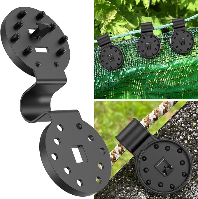 Heavy Duty Round Shade Cloth Clips 100Pcs - Image 3