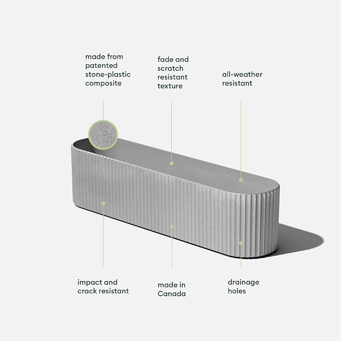 Veradek Demi Series Window Box Planter - Image 3