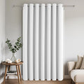 Joydeco Blackout Patio Sliding Door Curtains 96 Inches Long, Grommet Privacy by JOYDECO