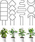 4 Pack Indoor Climbing Plant Trellis, Small Trellis by Whtawtaw