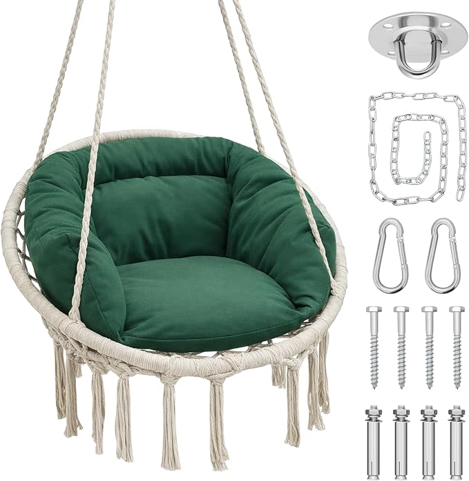 Athena Collection Hammock Chair Hanging Swing Chair by AthenaCollectionFurniture