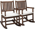 VINGLI Outdoor Rocking Chair, Weatherproof Rocker by VINGLI