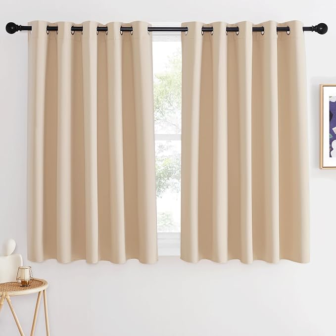 NICETOWN Bedroom Blackout Window Curtain 54 inches Length by NICETOWN