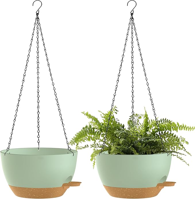 10 Inch Hanging Baskets 2 PC by SQKH