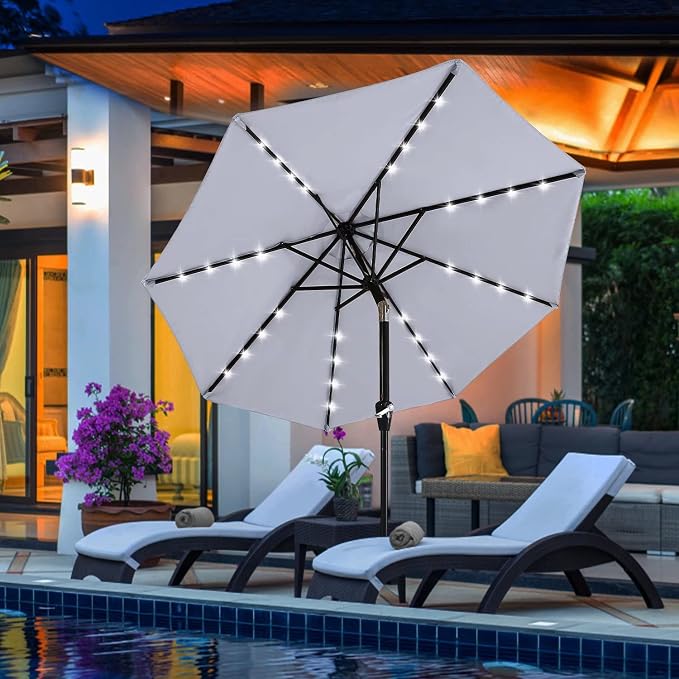 ABCCANOPY Durable Solar Led Patio Umbrellas - Image 7
