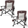EVER ADVANCED Oversized Folding Camping Chair, by EVERADVANCED