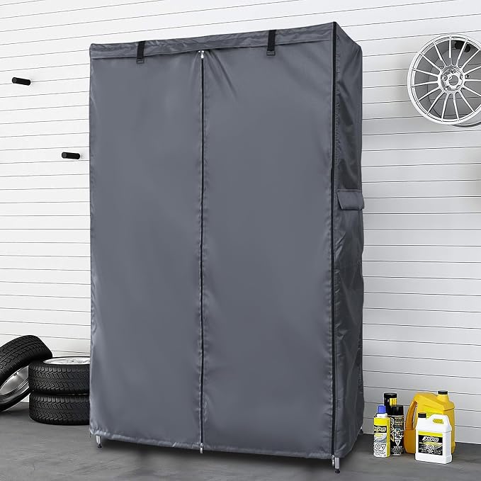 Waterproof Shelf Cover, 600D Heavy Duty Dustproof Storage Wire Rack Covers - Image 2