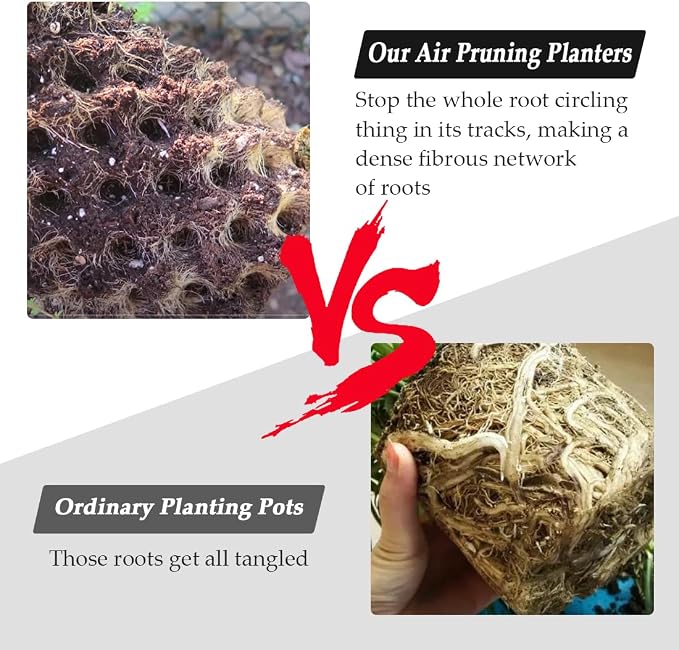 5 Gallon Air Pruning Containers, Roots Control Planter New Plastic Nursery Pots - Image 4