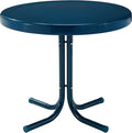 Crosley Furniture Griffith Weather Resistant Retro Metal Outdoor Side Table by CrosleyFurniture