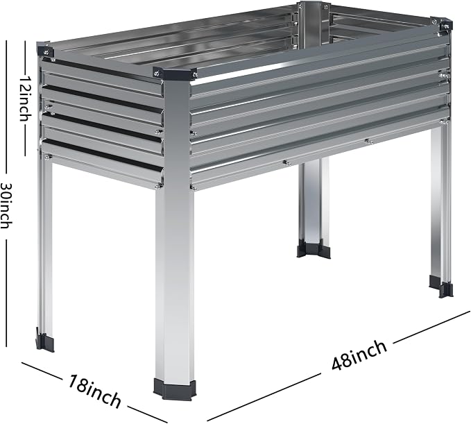 Galvanized Raised Garden Bed - Image 4