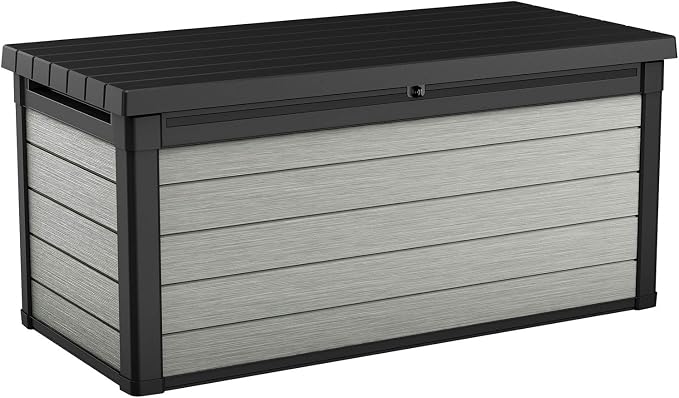 Keter Denali 150 Gallon Resin Large Deck Box by Keter