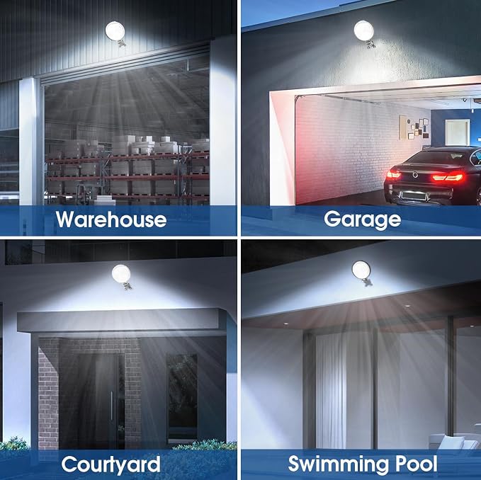 LED Barn Light, 150W 20000LM Dusk to Dawn Outdoor Lighting - Image 7